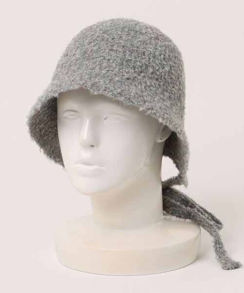 Sense of Grace（センスオブグレース）の「Sense of Grace/センスオブグレイス　SHINO HAT（ハット・レディース・アイボリー/ライトグレー・FREE）」の2枚目の写真