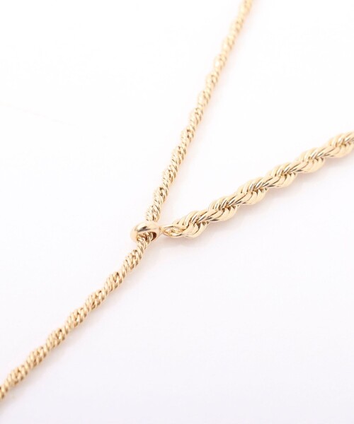 NOLLEY’S（ノーリーズ）の「【grace grace/グラスグラス】2トーンスライドネックレス（ネックレス・レディース・ゴールド/シルバー・FREE）」の17枚目の写真