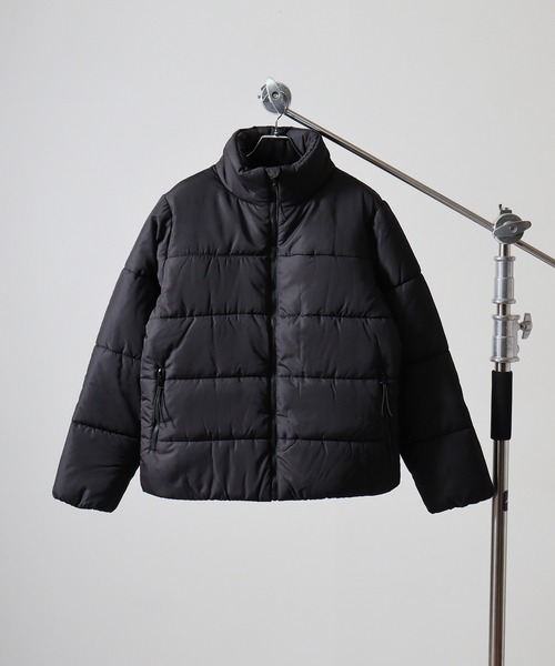 FUNALIVE(ファンアライブ)の「Stand collar fakedown mountain jackeスタンドカラーフェイクダウンマウンテンジャケット unisex(ダウンジャケット/コート・メンズ・チャコール/カーキ/ブラック・M/L/XL)」の2枚目の写真