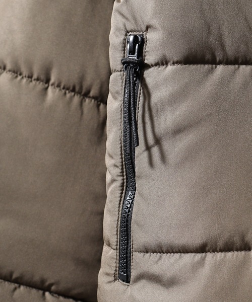 FUNALIVE(ファンアライブ)の「Stand collar fakedown mountain jackeスタンドカラーフェイクダウンマウンテンジャケット unisex(ダウンジャケット/コート・メンズ・チャコール/カーキ/ブラック・M/L/XL)」の5枚目の写真