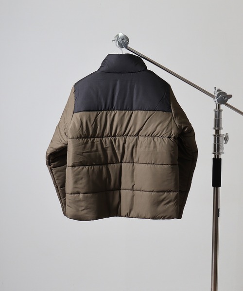 FUNALIVE(ファンアライブ)の「Stand collar fakedown mountain jackeスタンドカラーフェイクダウンマウンテンジャケット unisex(ダウンジャケット/コート・メンズ・チャコール/カーキ/ブラック・M/L/XL)」の4枚目の写真