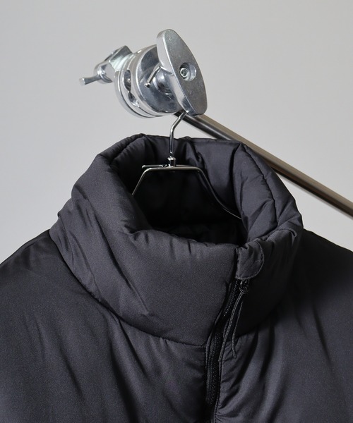 FUNALIVE(ファンアライブ)の「Stand collar fakedown mountain jackeスタンドカラーフェイクダウンマウンテンジャケット unisex(ダウンジャケット/コート・メンズ・チャコール/カーキ/ブラック・M/L/XL)」の6枚目の写真