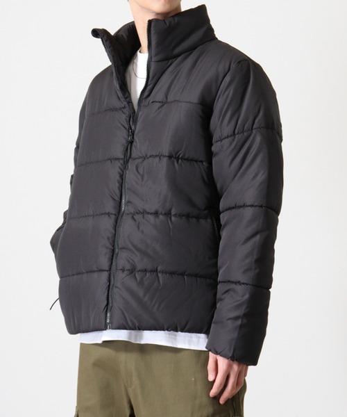 FUNALIVE(ファンアライブ)の「Stand collar fakedown mountain jackeスタンドカラーフェイクダウンマウンテンジャケット unisex(ダウンジャケット/コート・メンズ・チャコール/カーキ/ブラック・M/L/XL)」の8枚目の写真