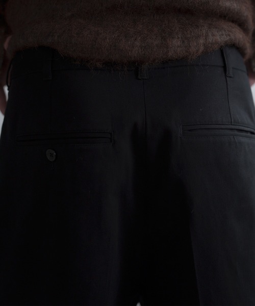 epnok（エプノック）の「ベーシックワイドテーパードパンツ（その他パンツ・メンズ・ライトベージュ/ブラック・マルチサイズ）」の18枚目の写真