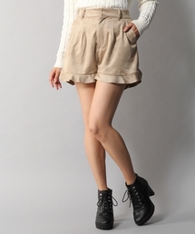 Heather | フェイクスエードフリルショートパンツ　705185(その他パンツ)
