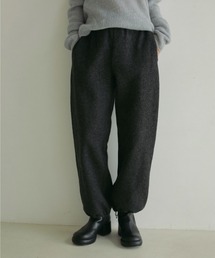 Drawstring Wool Pants