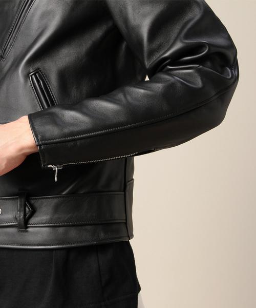 Schott N.Y.C（ショット）の「＜Schott(ショット)＞ O/STAR TALL RIDER/ライダース◆（ライダースジャケット・メンズ・ブラック・40/36/38）」の12枚目の写真