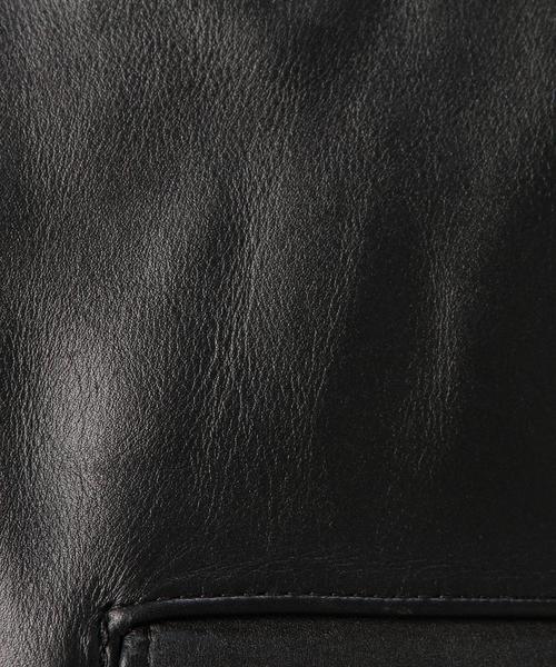 Schott N.Y.C（ショット）の「＜Schott(ショット)＞ O/STAR TALL RIDER/ライダース◆（ライダースジャケット・メンズ・ブラック・40/36/38）」の5枚目の写真