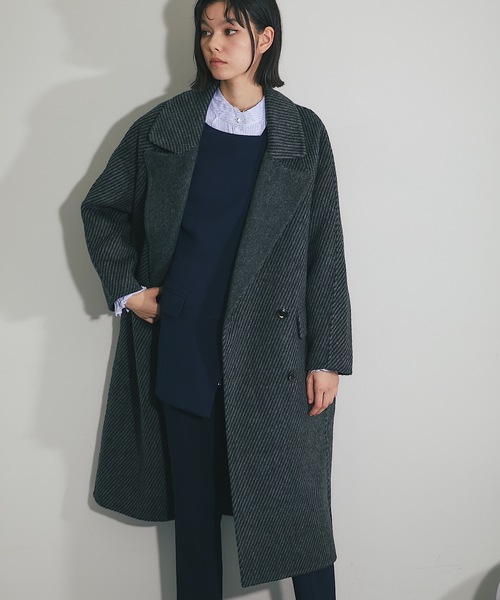 SMILE ORCHID（スマイルオーキッド）の「ウール100%ヘリンボーン柄