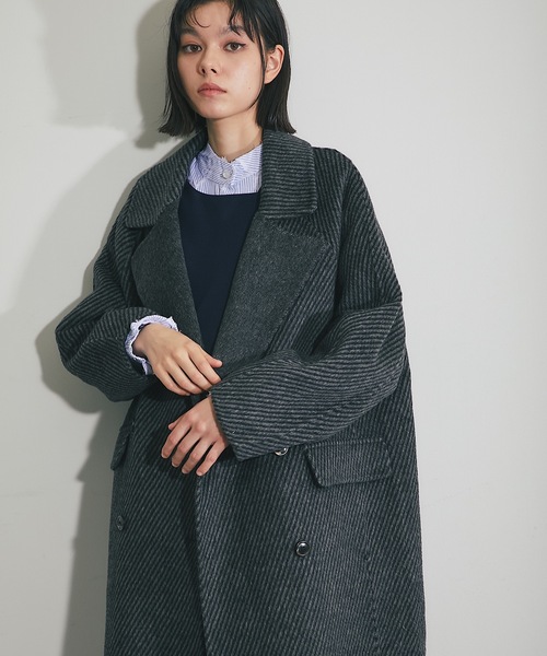 SMILE ORCHID（スマイルオーキッド）の「ウール100%ヘリンボーン柄