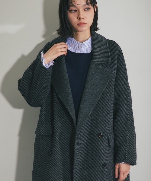 SMILE ORCHID（スマイルオーキッド）の「ウール100%ヘリンボーン柄