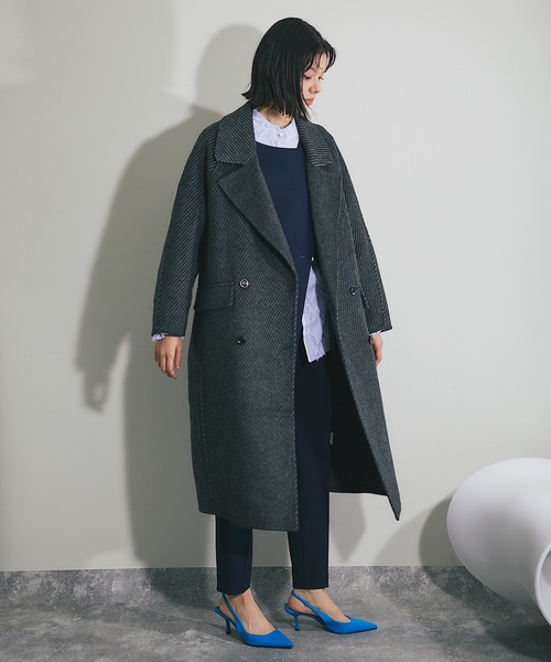 SMILE ORCHID（スマイルオーキッド）の「ウール100%ヘリンボーン柄