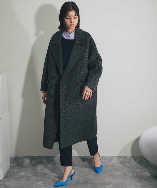 SMILE ORCHID（スマイルオーキッド）の「ウール100%ヘリンボーン柄