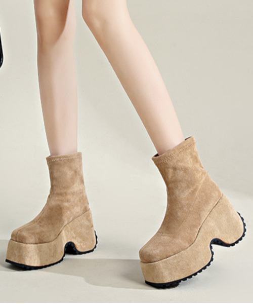 ★Mou★ ベージュ 24 ブーツ ドクターマーチン Dr.Martens 8HOOL 8EYE BOOTS 8ホール 1460
