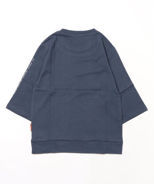 KRIFF MAYER Kid's Collection(クリフメイヤーキッズコレクション)の「【綿100%】楽LUCK-七分袖T(宇宙)(Tシャツ/カットソー・キッズ・パープル/ネイビー/イエロー/チャコール・160/150/120/170/140/130)」の20枚目の写真