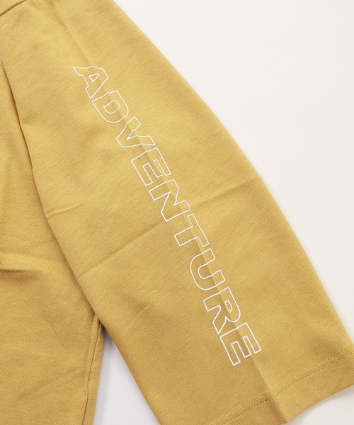 KRIFF MAYER Kid's Collection(クリフメイヤーキッズコレクション)の「【綿100%】楽LUCK-七分袖T(宇宙)(Tシャツ/カットソー・キッズ・パープル/ネイビー/イエロー/チャコール・160/150/120/170/140/130)」の11枚目の写真