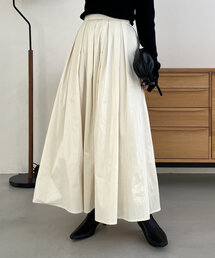 CAPRICIEUX LE'MAGE | チンツタックフレアスカート(スカート)