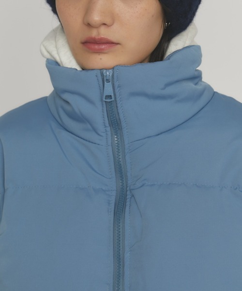 MERLOT（メルロー）の「スタンドカラーダウンジャケット（ダウンジャケット/コート・レディース・ブルー/イエロー・FREE）」の15枚目の写真