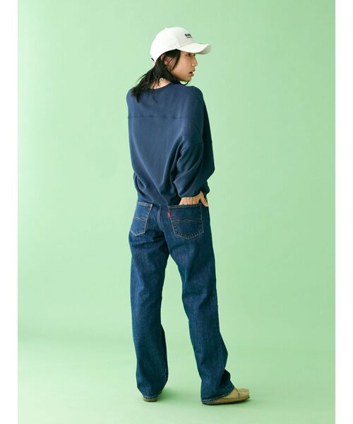 【WEB限定】刺繍ロゴルーズスウェット（スウェット）｜Ungrid（アングリッド）