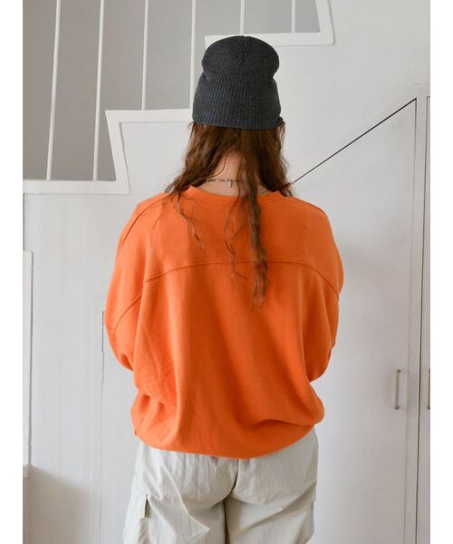 【WEB限定】刺繍ロゴルーズスウェット（スウェット）｜Ungrid（アングリッド）