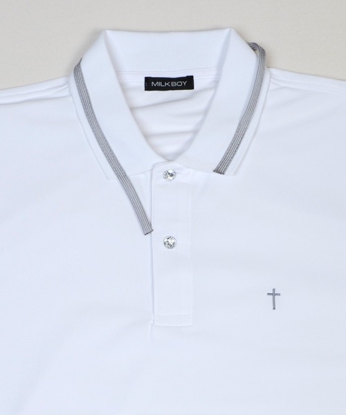 MILKBOY(ミルクボーイ)の「CUSTOM POLO L.S. Tシャツ(ポロシャツ・メンズ・A/C・FREE)」の8枚目の写真