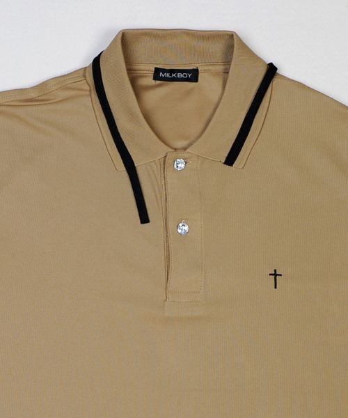 MILKBOY 長袖ポロシャツ　CUSTOM POLO ロンTEE MILKBOY 長袖ポロシャツ CUSTOM POLO ロンTEE MILKBOY（ミルクボーイ