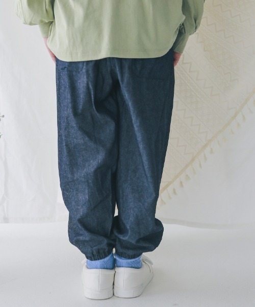 NHT（エヌエイチティー）の「NHT/エヌエイチティー ロングギャザーパンツ（その他パンツ・キッズ・カーキ/ブルー系その他7/ベージュ系その他6・120cm/130cm/140cm/150cm/160cm/110cm）」の10枚目の写真