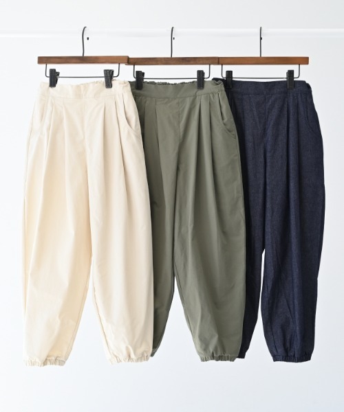 NHT（エヌエイチティー）の「NHT/エヌエイチティー ロングギャザーパンツ（その他パンツ・キッズ・カーキ/ブルー系その他7/ベージュ系その他6・120cm/130cm/140cm/150cm/160cm/110cm）」の12枚目の写真