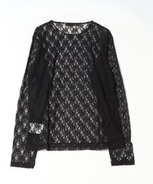 ジョンローレンスサリバン　レーストップス ジョン ローレンス サリバンの25年春夏ウィメンズ、曲線カットの