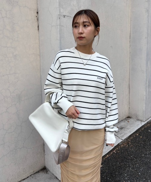 emmi(エミ)の「【10th】eco フェイクレザーショルダーバッグ(ショルダーバッグ・レディース・イエロー/ブラウン/ホワイト・FREE)」の22枚目の写真