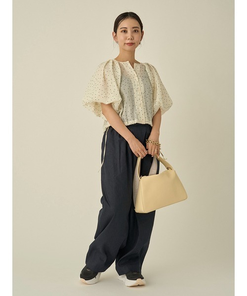 emmi(エミ)の「【10th】eco フェイクレザーショルダーバッグ(ショルダーバッグ・レディース・イエロー/ブラウン/ホワイト・FREE)」の21枚目の写真