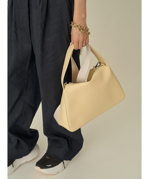 emmi(エミ)の「【10th】eco フェイクレザーショルダーバッグ(ショルダーバッグ・レディース・イエロー/ブラウン/ホワイト・FREE)」の20枚目の写真