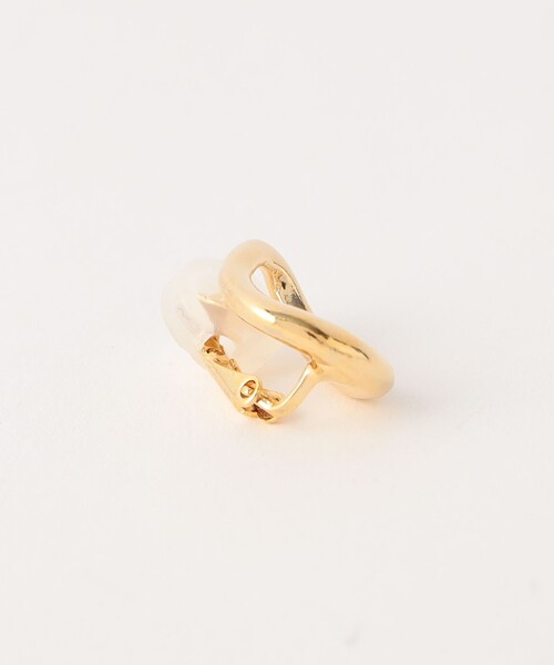 green label relaxing（グリーンレーベルリラクシング）の「シズクフレーム イヤリング（イヤリング・レディース・ゴールド/シルバー・FREE）」の7枚目の写真