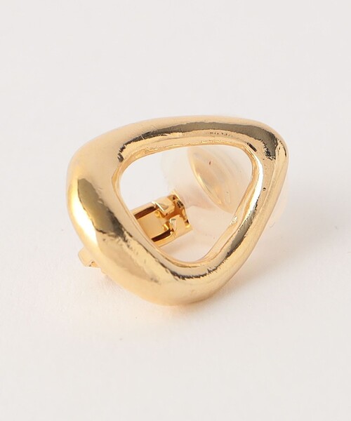 green label relaxing（グリーンレーベルリラクシング）の「シズクフレーム イヤリング（イヤリング・レディース・ゴールド/シルバー・FREE）」の5枚目の写真