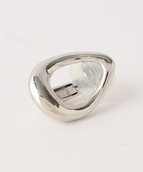 green label relaxing（グリーンレーベルリラクシング）の「シズクフレーム イヤリング（イヤリング・レディース・ゴールド/シルバー・FREE）」の3枚目の写真