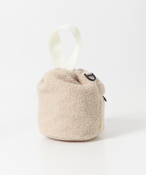 EKAL（エカル）の「TINY GARDEN PRODUCTS　ストロール2WAYボアバッグ（ショルダーバッグ・レディース・ホワイト系その他/ブラック・ONE）」の6枚目の写真