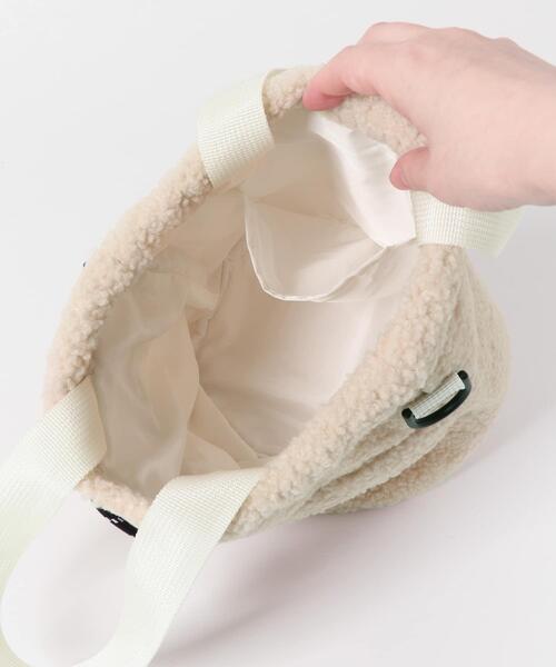 EKAL（エカル）の「TINY GARDEN PRODUCTS　ストロール2WAYボアバッグ（ショルダーバッグ・レディース・ホワイト系その他/ブラック・ONE）」の10枚目の写真