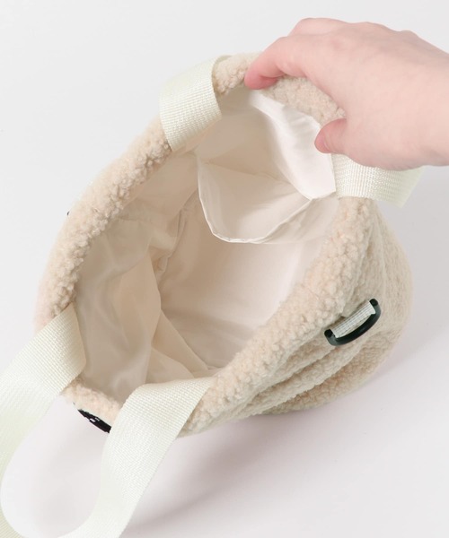 EKAL（エカル）の「TINY GARDEN PRODUCTS　ストロール2WAYボアバッグ（ショルダーバッグ・レディース・ホワイト系その他/ブラック・ONE）」の11枚目の写真