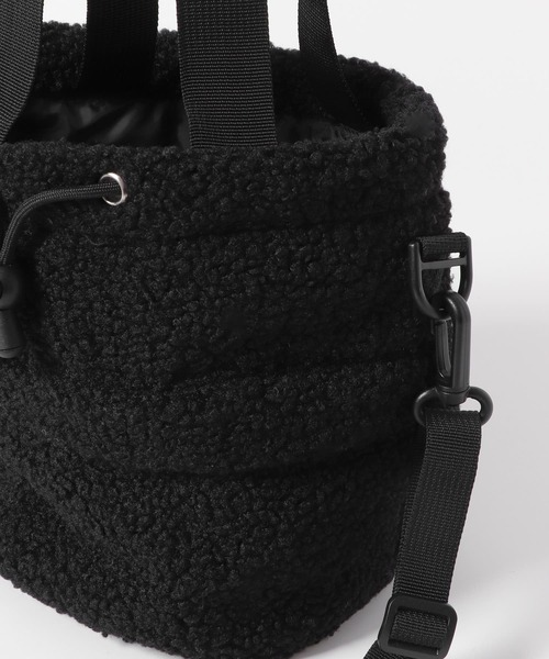 EKAL（エカル）の「TINY GARDEN PRODUCTS　ストロール2WAYボアバッグ（ショルダーバッグ・レディース・ホワイト系その他/ブラック・ONE）」の12枚目の写真