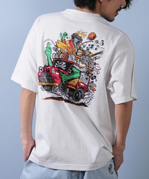 セール】SANTACRUZ/サンタクルーズ 半袖Tシャツ バックプリント