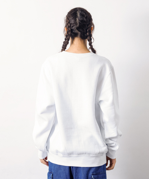 Russell Athletic(ラッセルアスレティック)の「【RUSSELL ATHLETIC/ラッセル アスレチック】 Dri-Power Fleece Crew/クルースウェットシャツ(スウェット・メンズ・ホワイト系その他/ネイビー/ブラック/ホワイト・L/XL/M)」の11枚目の写真