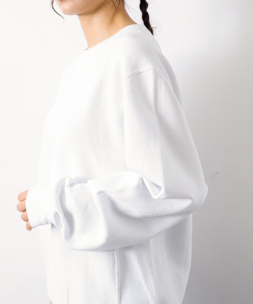 Russell Athletic(ラッセルアスレティック)の「【RUSSELL ATHLETIC/ラッセル アスレチック】 Dri-Power Fleece Crew/クルースウェットシャツ(スウェット・メンズ・ホワイト系その他/ネイビー/ブラック/ホワイト・L/XL/M)」の13枚目の写真