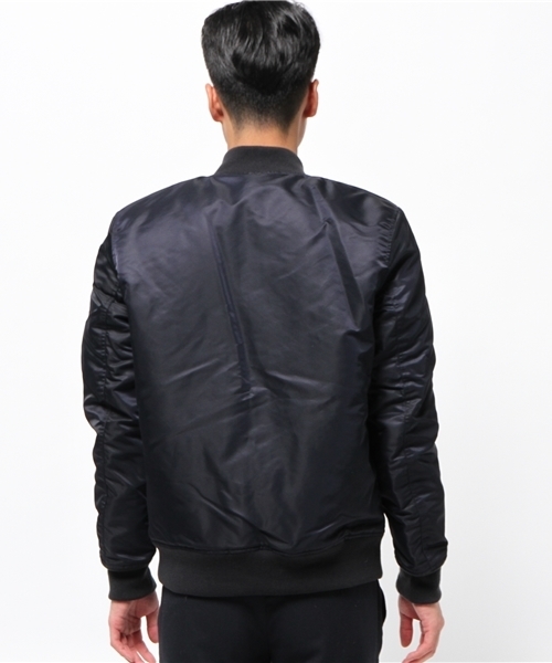 CIAOPANIC TYPY(チャオパニックティピー)の「ナイロンヘビーツイルMA-1(ブルゾン・メンズ・オリーブ/ネイビー・LARGE/SMALL/MEDIUM)」の5枚目の写真