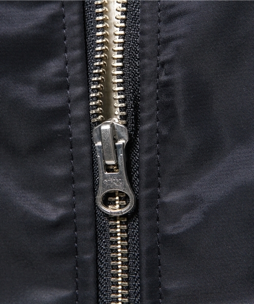 CIAOPANIC TYPY(チャオパニックティピー)の「ナイロンヘビーツイルMA-1(ブルゾン・メンズ・オリーブ/ネイビー・LARGE/SMALL/MEDIUM)」の11枚目の写真