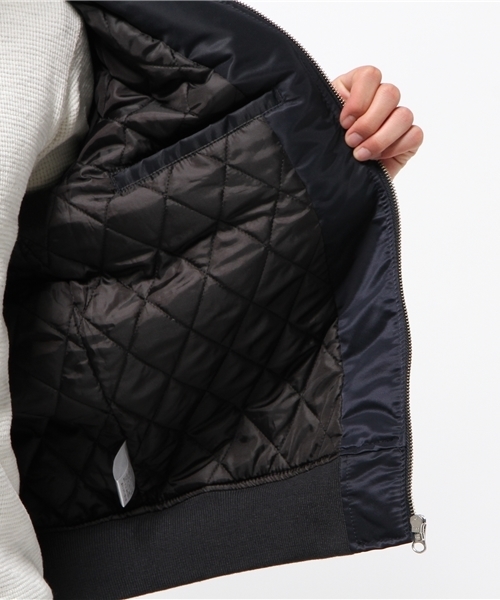 CIAOPANIC TYPY(チャオパニックティピー)の「ナイロンヘビーツイルMA-1(ブルゾン・メンズ・オリーブ/ネイビー・LARGE/SMALL/MEDIUM)」の12枚目の写真