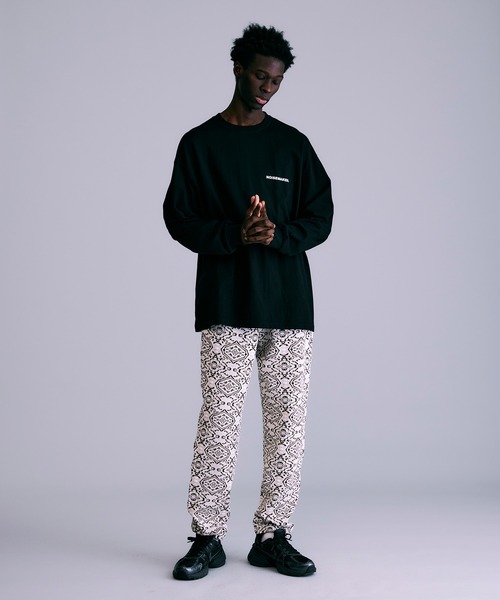 NOISE MAKER（ノイズメーカー）の「ジャガード織ジョガーパンツ（その他パンツ・メンズ・グリーン/ブラウン・M/S/L）」の3枚目の写真