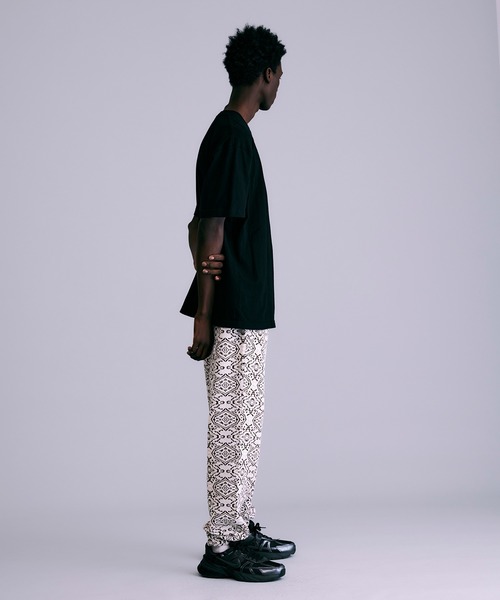 NOISE MAKER（ノイズメーカー）の「ジャガード織ジョガーパンツ（その他パンツ・メンズ・グリーン/ブラウン・M/S/L）」の6枚目の写真