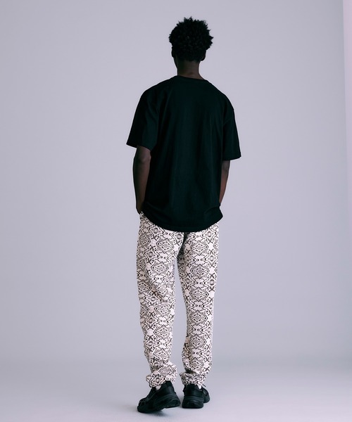 NOISE MAKER（ノイズメーカー）の「ジャガード織ジョガーパンツ（その他パンツ・メンズ・グリーン/ブラウン・M/S/L）」の5枚目の写真