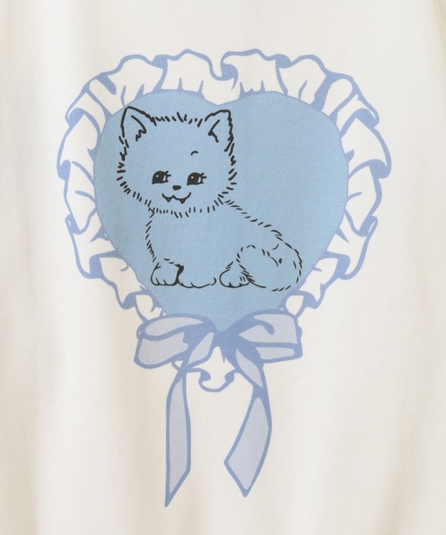 Candy Stripper(キャンディストリッパー)の「CANDYS CLUB フーディ(パーカー・レディース・ライトブルー/オフホワイト/ピンク・FREE)」の12枚目の写真