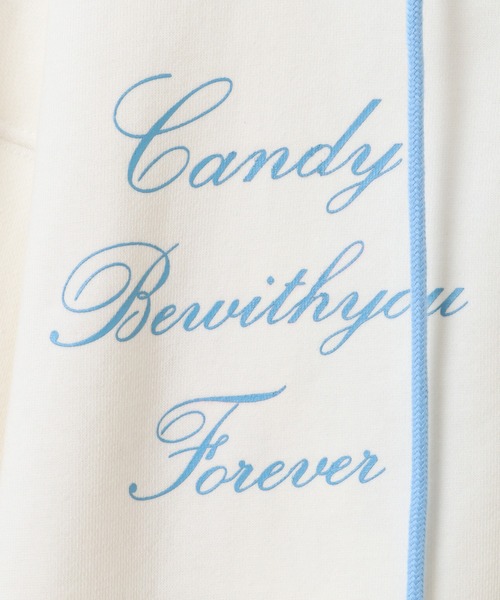 Candy Stripper(キャンディストリッパー)の「CANDYS CLUB フーディ(パーカー・レディース・ライトブルー/オフホワイト/ピンク・FREE)」の10枚目の写真